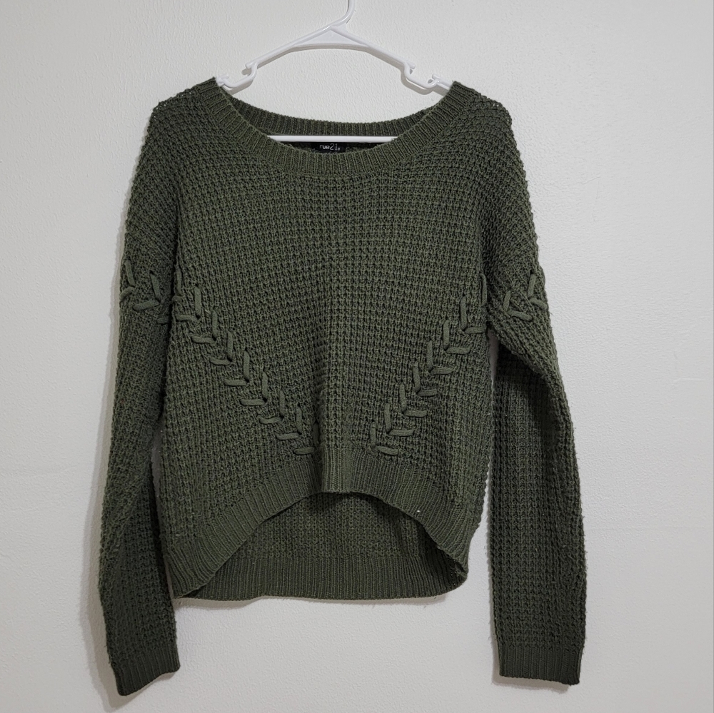Green Rue 21 Knitted Sweater